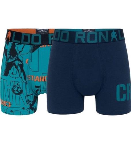 Ronaldo Boxershorts - 2-pak - BlÃ¥/Orange