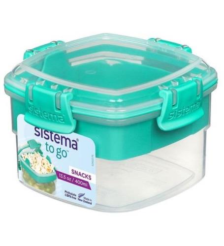 Sistema Madkasse - Snack To Go - 400 ml - Turkis