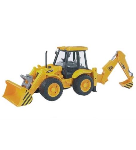 Bruder Arbejdsmaskine - JCB 4CX Rendegraver m. FrontlÃ¦sser - 024