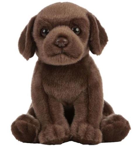 Living Nature Bamse - 16x8 cm - Labrador Hundehvalp - Brun