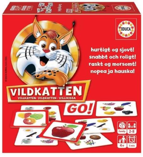 Educa Rejsespil - Vildkatten GO