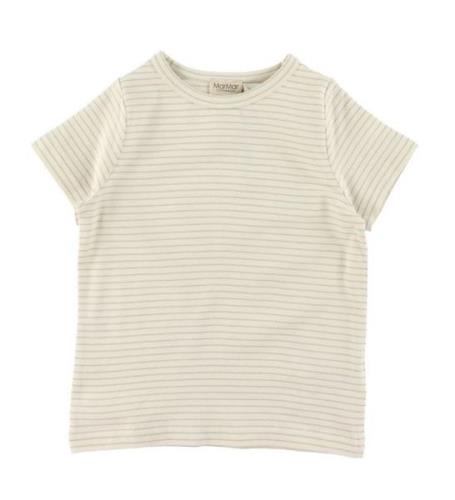 MarMar T-shirt - Modal - Tago - White Sage Stripe