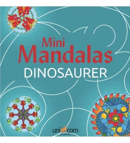 Mini Mandalas Malebog - Dinosaurer