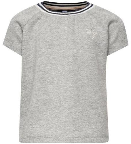 Hummel T-shirt - HMLDemi - GrÃ¥meleret m. Glimmer