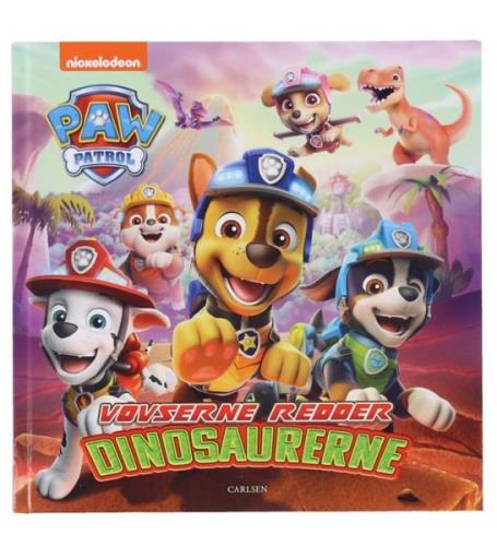 Forlaget Carlsen Bog - Paw Patrol - Vovserne Redder Dinosaurerne