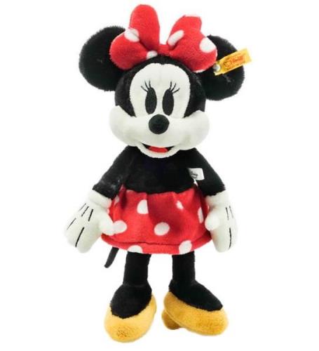 Steiff Bamse - 31 cm. - Minnie Mouse - Sort/RÃ¸d