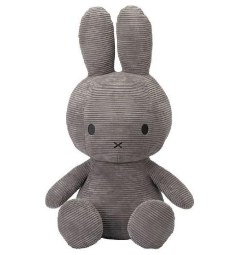 Bon Ton Toys Bamse - 23 cm - Sitting Miffy - GrÃ¥ FlÃ¸jl