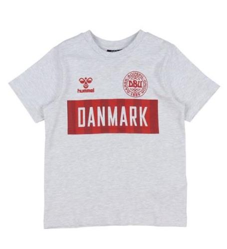 Hummel T-shirt - DBU - hmlHooray - GrÃ¥meleret