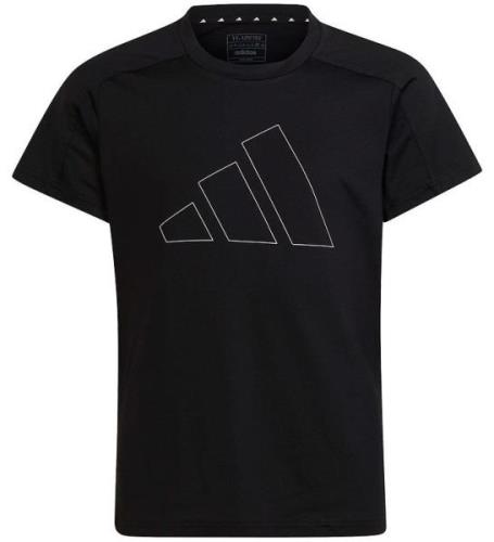 adidas Performance T-shirt - G TRES BL T - Sort