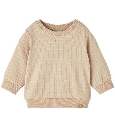 Name It Bluse - Quilted - NbmNero - Oxford Tan