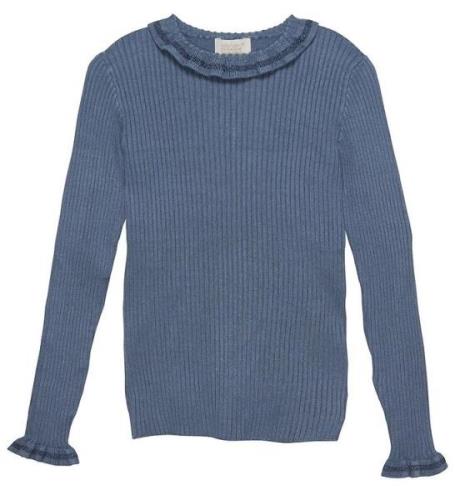 Creamie Bluse - Pullover Rib Knit - Captains Blue