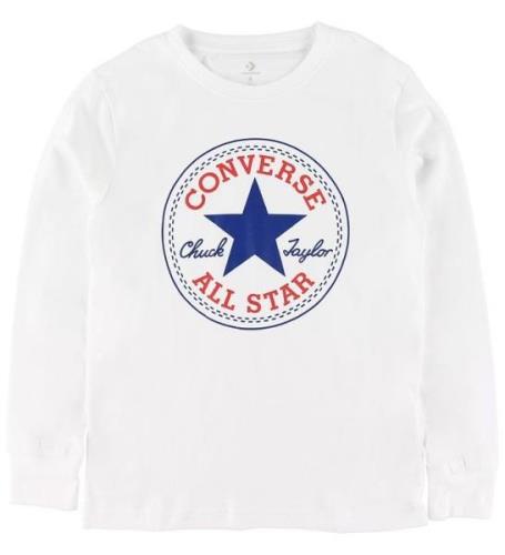 Converse Bluse - Hvid m. Logo
