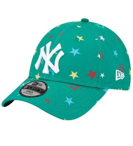 New Era Kasket - 9Forty - New York Yankees - GrÃ¸n m. Stjerner