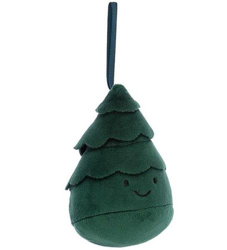 Jellycat Bamse - 11x7 cm - Festive Folly Christmas Tree