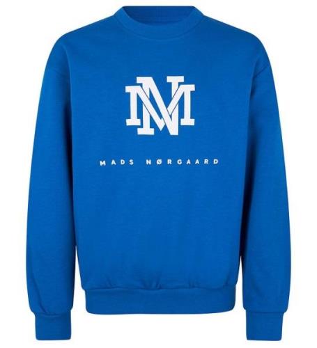Mads NÃ¸rgaard Sweatshirt - Sonar - Snorkel Blue