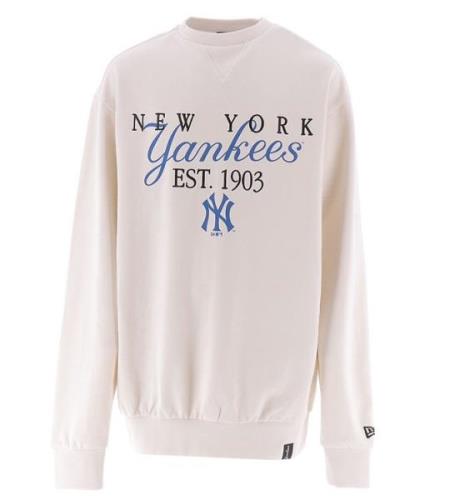 New Era Sweatshirt - New York Yankees - Open White