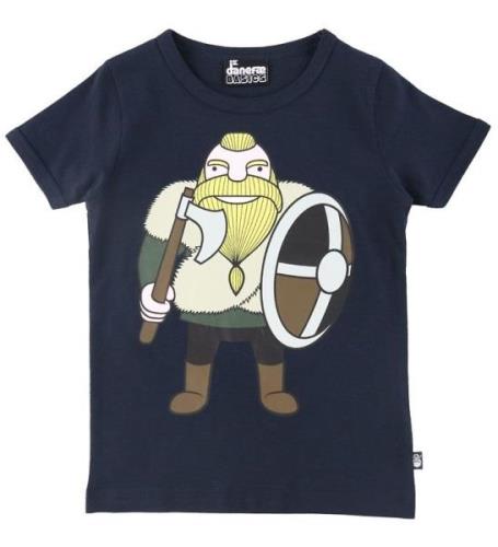 DanefÃ¦ T-shirt - Basic - Navy m. Harald