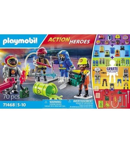 Playmobil Action Heroes - My Figures: BrandvÃ¦sen - 71468 - 70 De