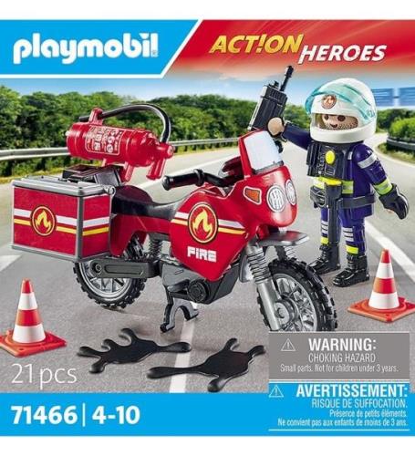 Playmobil Action Heroes - Brandbil pÃ¥ ulykkesstedet - 71466 - 21