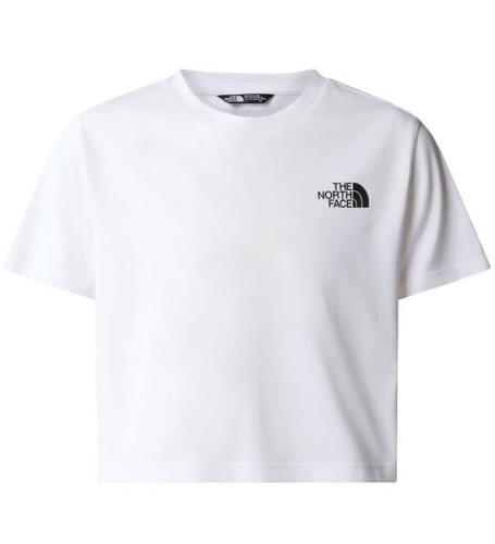 The North Face T-shirt - Crop Simple Dome - Hvid