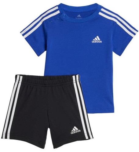 adidas Performance ShortssÃ¦t - I 3S Sport Set - BlÃ¥/Sort