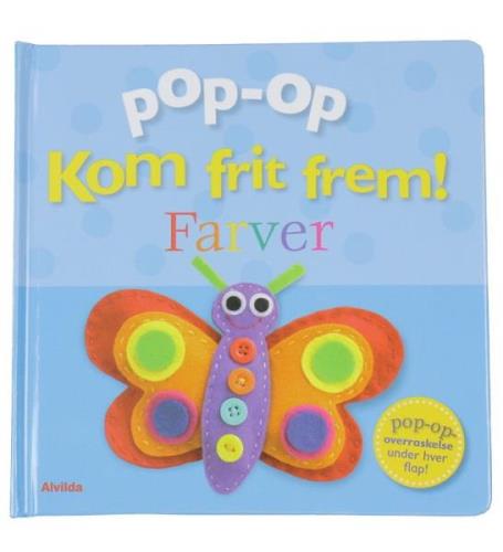 Alvilda Bog - Pop-Op - Kom Frit Frem - Farver - Dansk