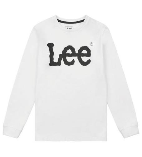 Lee Bluse - Wobbly Graphic - Bright White