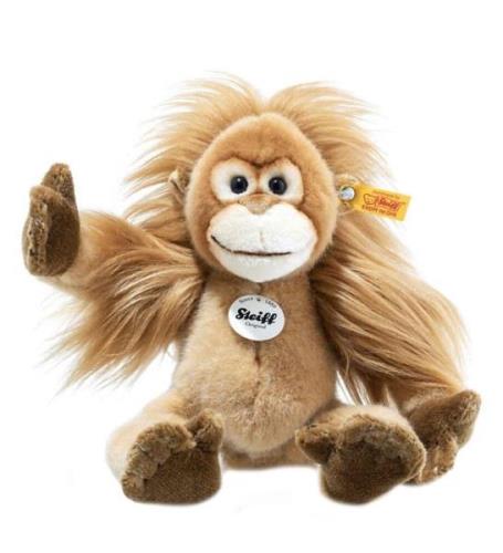 Steiff Bamse - 28 cm - Elani Baby Orange Utan. - Light Brown