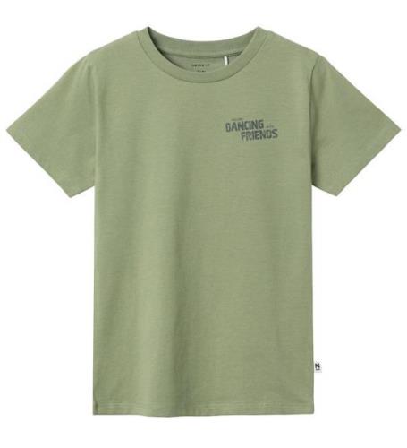 Name It T-shirt - NkmJasune - Oil Green