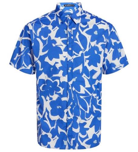 Jack & Jones Skjorte - JorJoshua - Dazzling Blue/Abstract