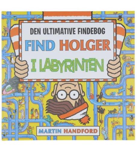Alvilda Bog - Find Holger I Labyrinten - Dansk