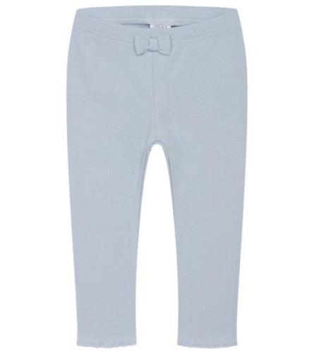 Hust and Claire Leggings - Rib - Le - Blue Flax m. SlÃ¸jfe