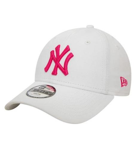 New Era Kasket - 9Forty - New York Yankees - Hvid/Pink