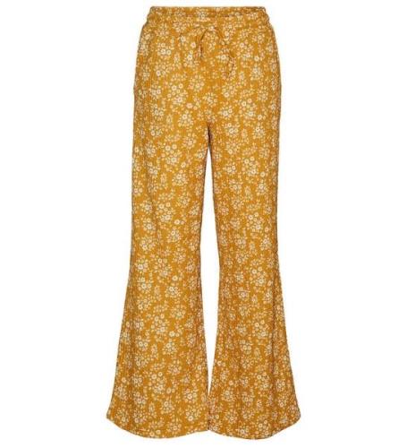 Vero Moda Girl Bukser - VmMaya - Golden Spice/Snow White