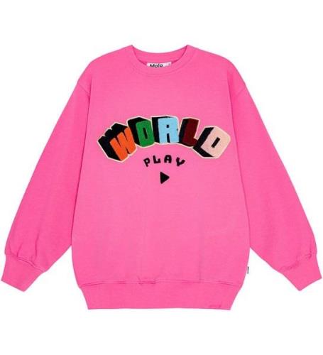 Molo Sweatshirt - Monti - Shocking Pink