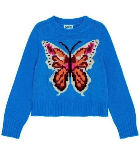 Molo Bluse - Strik - Uld/Akryl - Gulda - Butterfly Knit