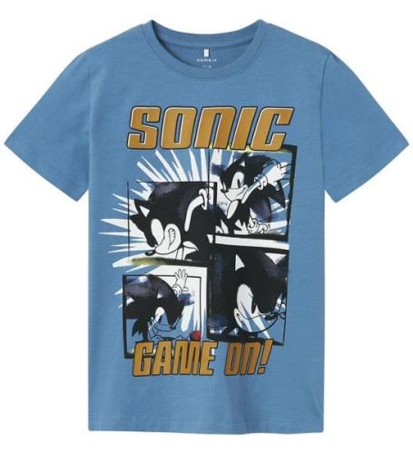 Name It T-shirt - NkmJunior Sonic - Coronet Blue