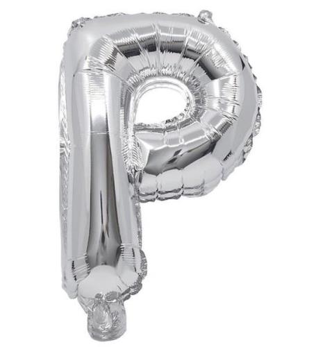Decorata Party Foil Ballon - 35cm - P - Sølv