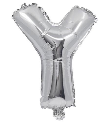 Decorata Party Foil Ballon - 32cm - Y - Sølv