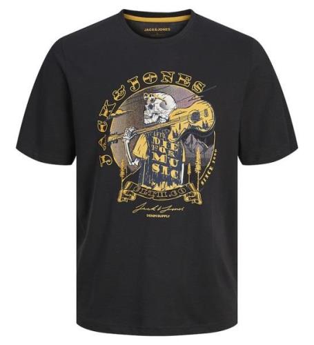 Jack & Jones T-Shirt - JjSkull - Sort