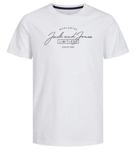 Jack Jones T-shirt - JjFerris - White/Big print