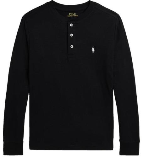 Polo Ralph Lauren Bluse - Henley - Sort