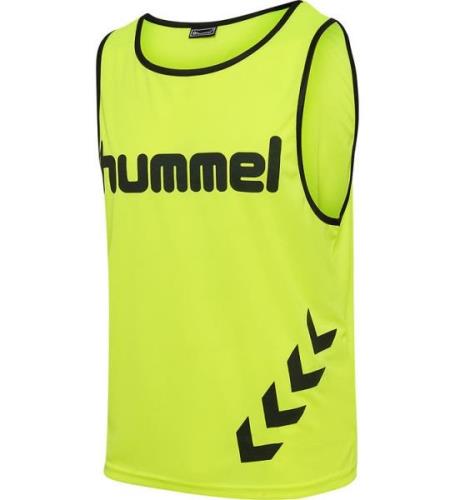 Hummel OvertrÃ¦ksvest - Fundamental Training Bib - Neon Gul