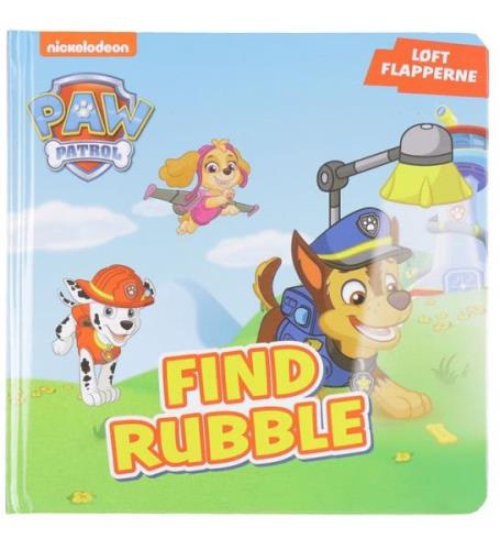 Alvilda Bog m. Flapper - Paw Patrol - Find Rubble - Dansk