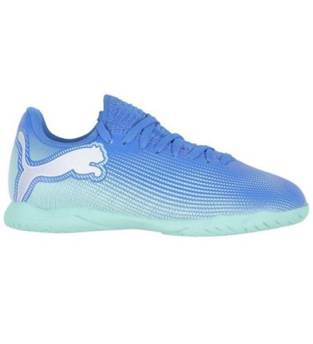 Puma FodboldstÃ¸vler - Future 7 Play IT Jr - Hyperlink Blue/Mint