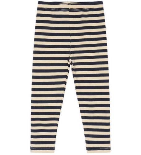 The New Siblings Leggings - Rib - TnsFro - Navy Blazer