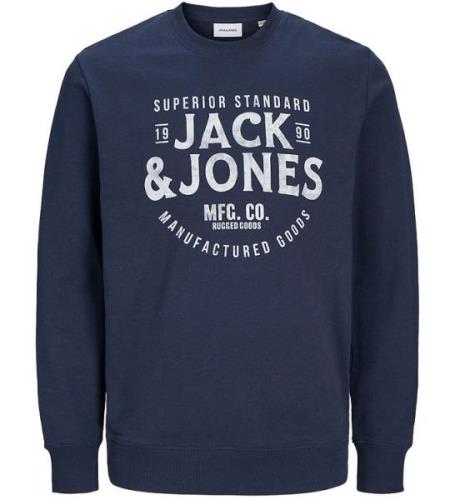 Jack & Jones Sweatshirt - JjJeans - Navy Blazer