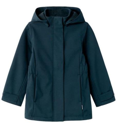 Name It Softshelljakke m. Fleece - NkfAlfa08 - Navy