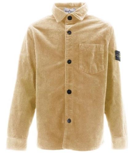 Stone Island Overshirt - FlÃ¸jl - Natural Beige