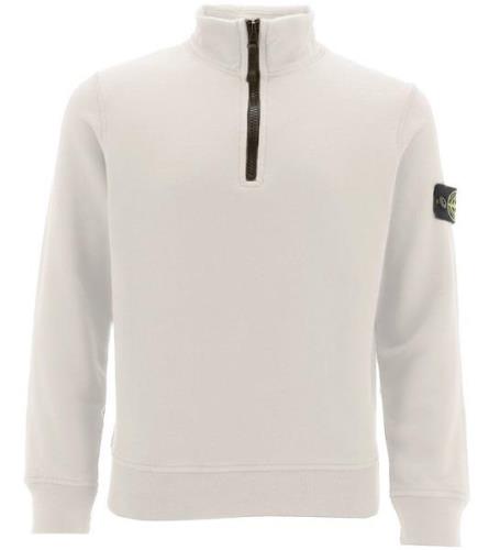 Stone Island Sweatshirt m. LynlÃ¥s - Plaster